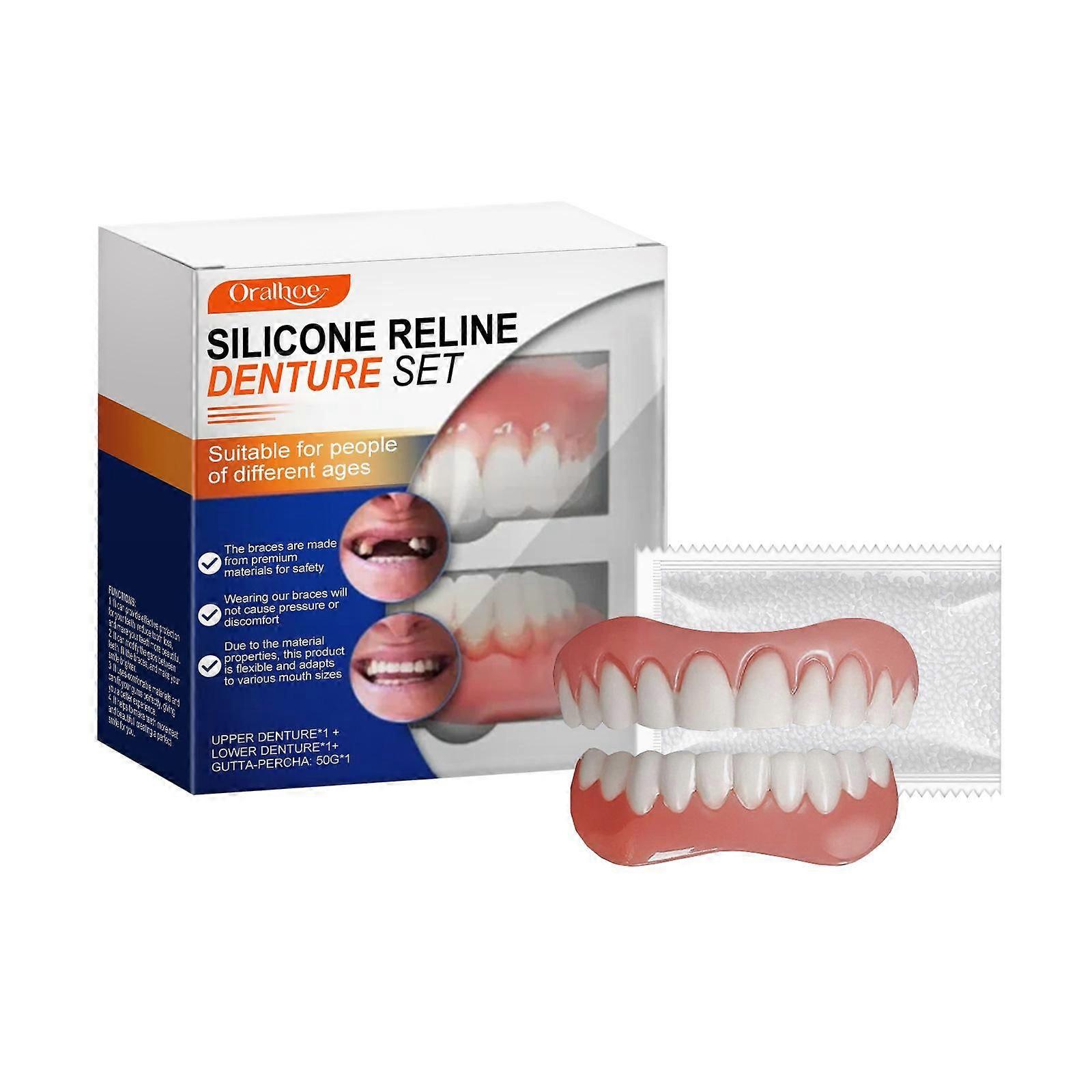 Silicone Relinedenture Set, Denture Reline Kit, Denture Set