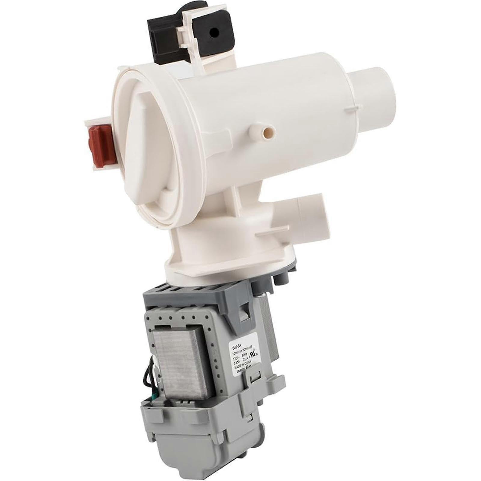 Washer Drain Pump Assembly 280187 8181684 Compatible with Whirlpool Kenmore KitchenAid Models