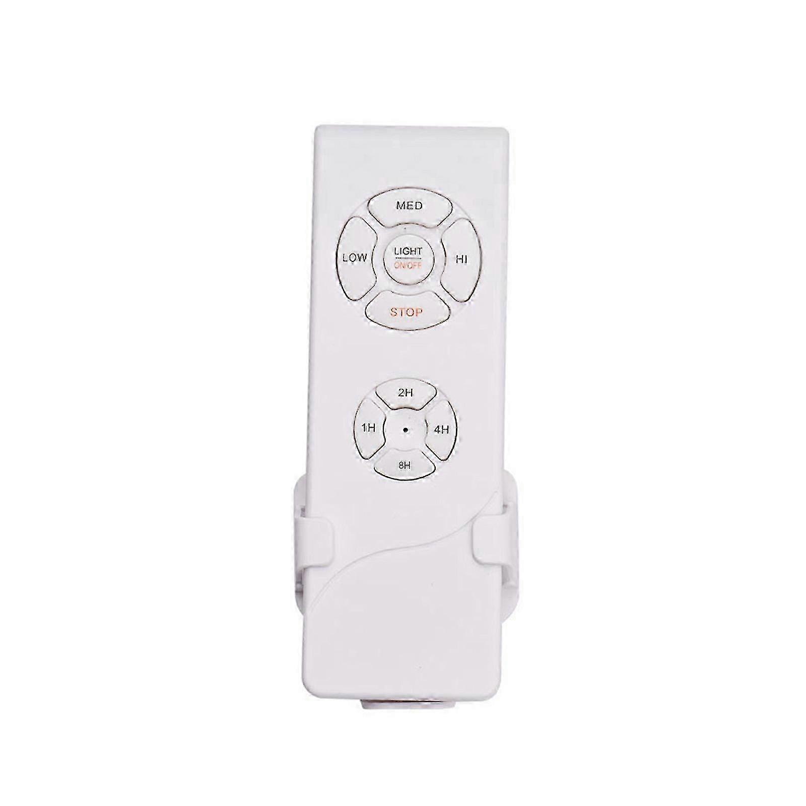 Remote Control for Fan Lamp Light ON/OFF Wind Speed Control 1/2/4H Timer