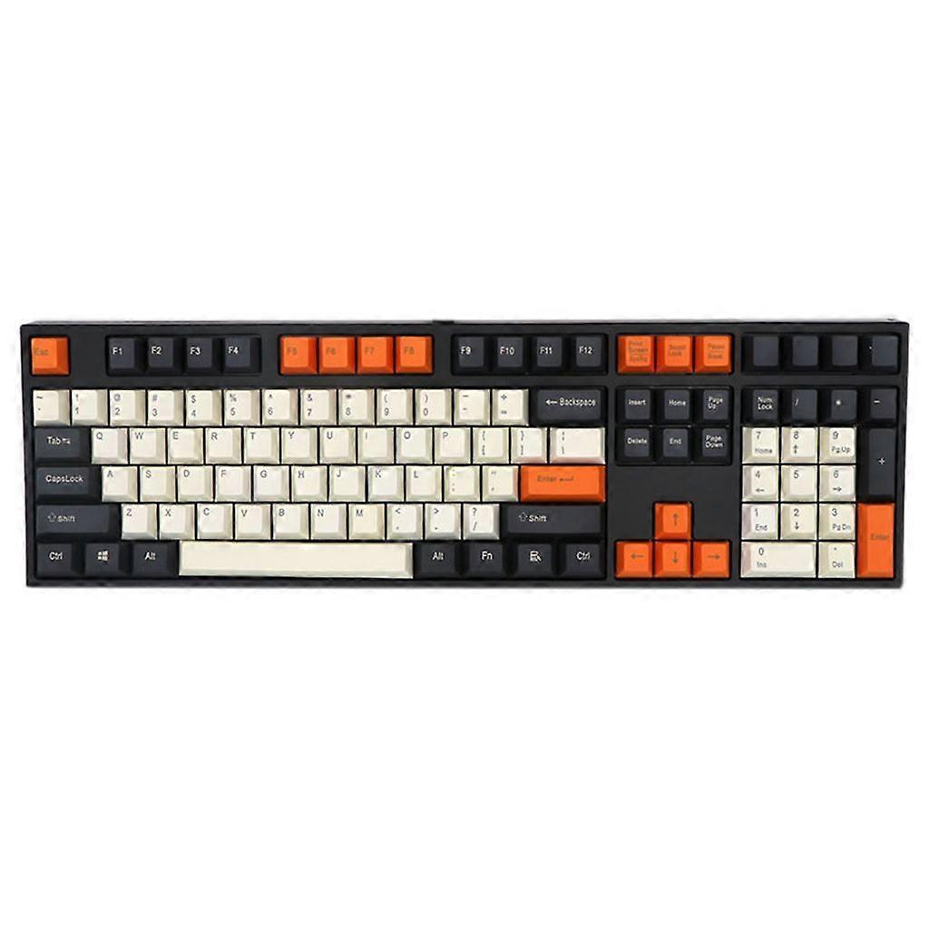 Big Carbon 108 Keys PBT Dye Subbed Double Shot Keycap for Mechanical Keyboard