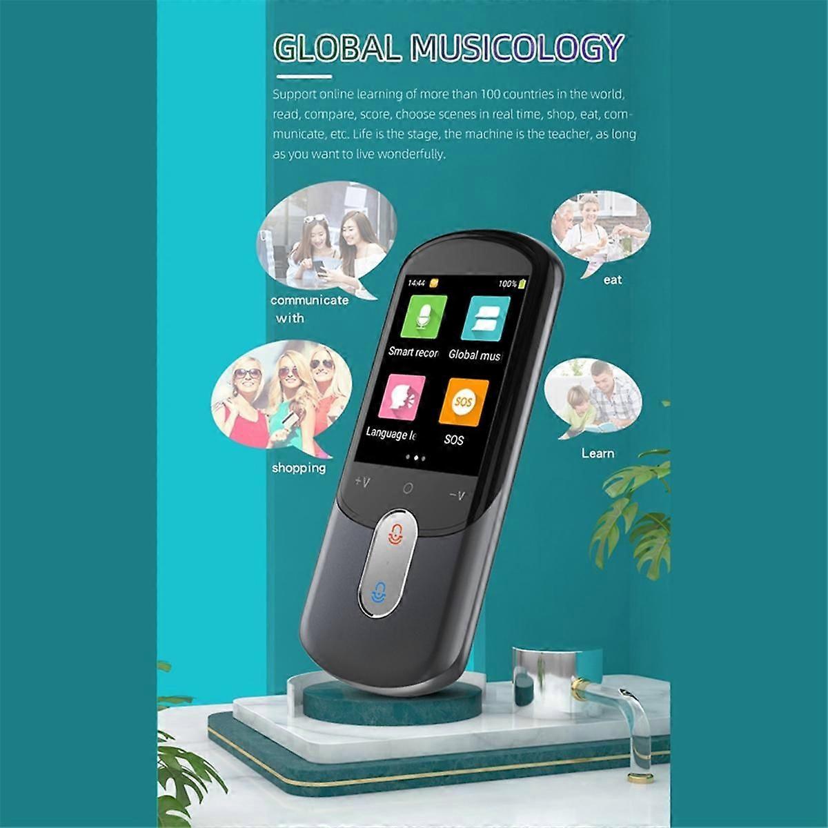 136 Languages Translator Smart Instant Voice Translator Support Photographic Scanning Portable Offline Translator