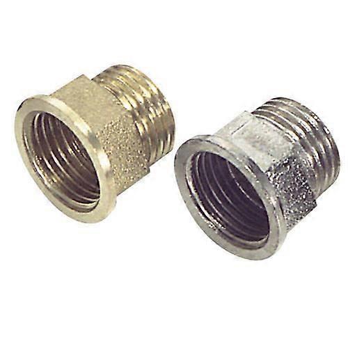 Polished hexagonal extension 1/2 x 20