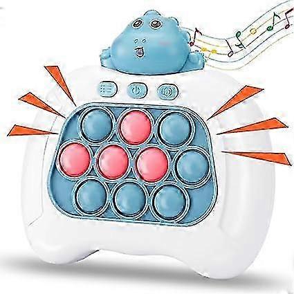Quick Push Bubble Game Machine with Pop It Controller and Sensory Squeeze Toys