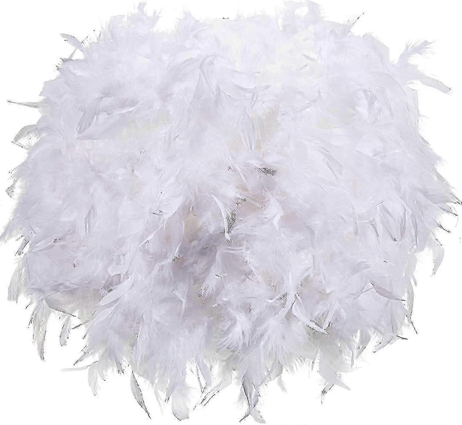 Feather Light Shade for Pendant Ceiling Table Floor Lamp