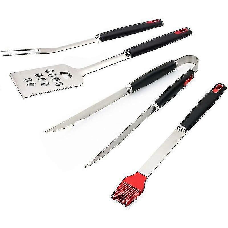 4 Piece Bbq Utensil Set Bbq Tools Travel Com Grill Tool Kit