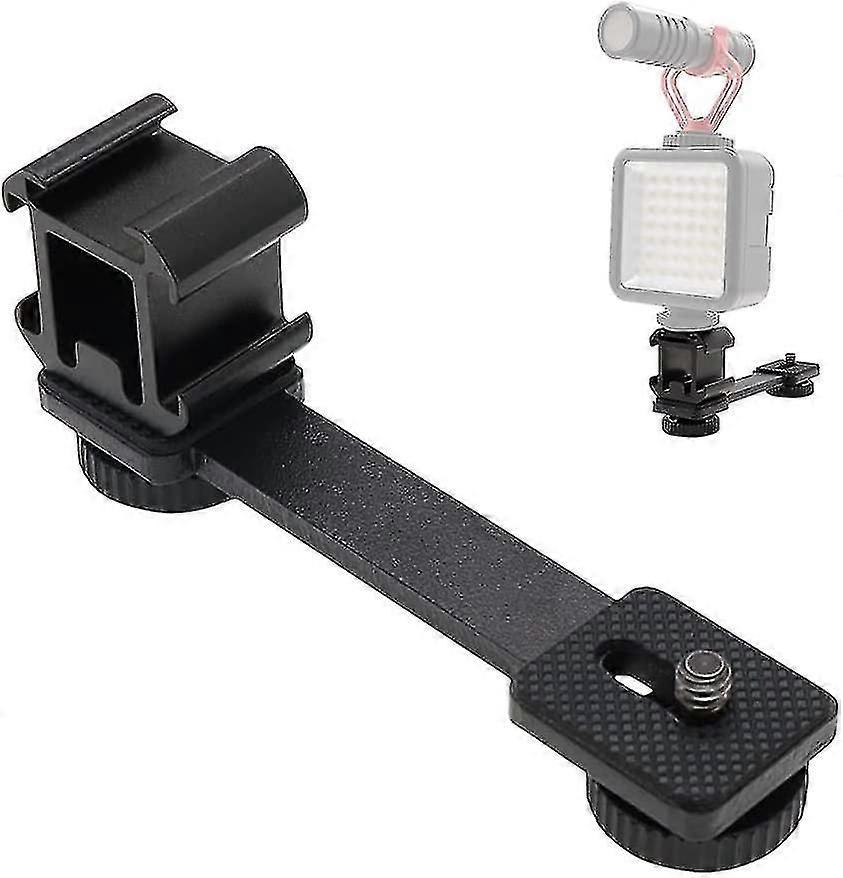 3 In 1 Microph D, Camera Adapter, Extens Bracket, Triple Mount Adapter, For Micr