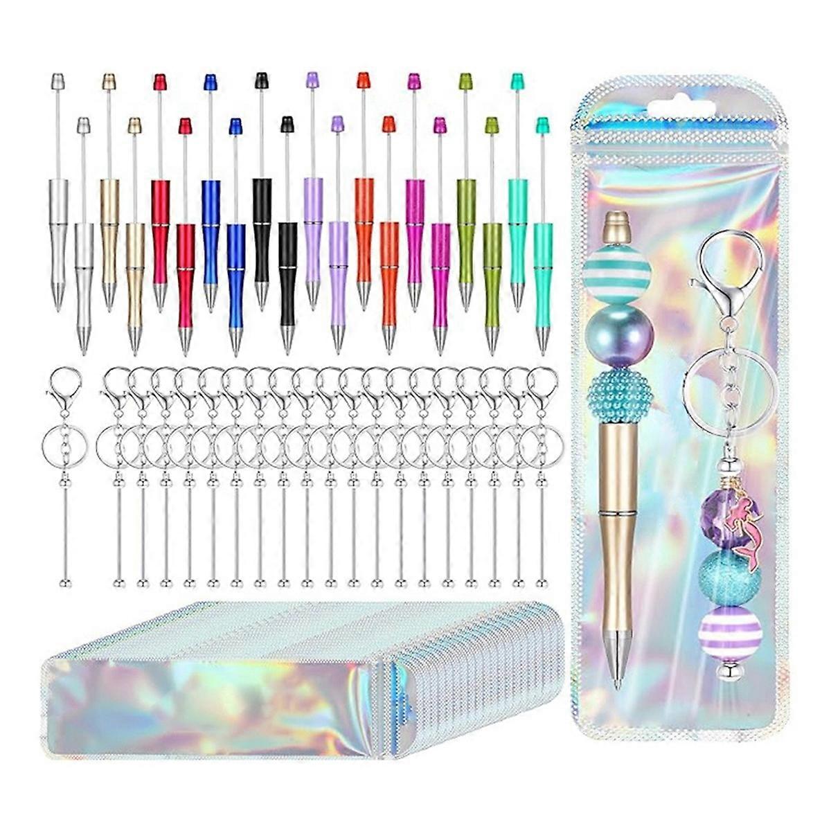 Beadable Pens Kit Black Ink Beadable Pens C