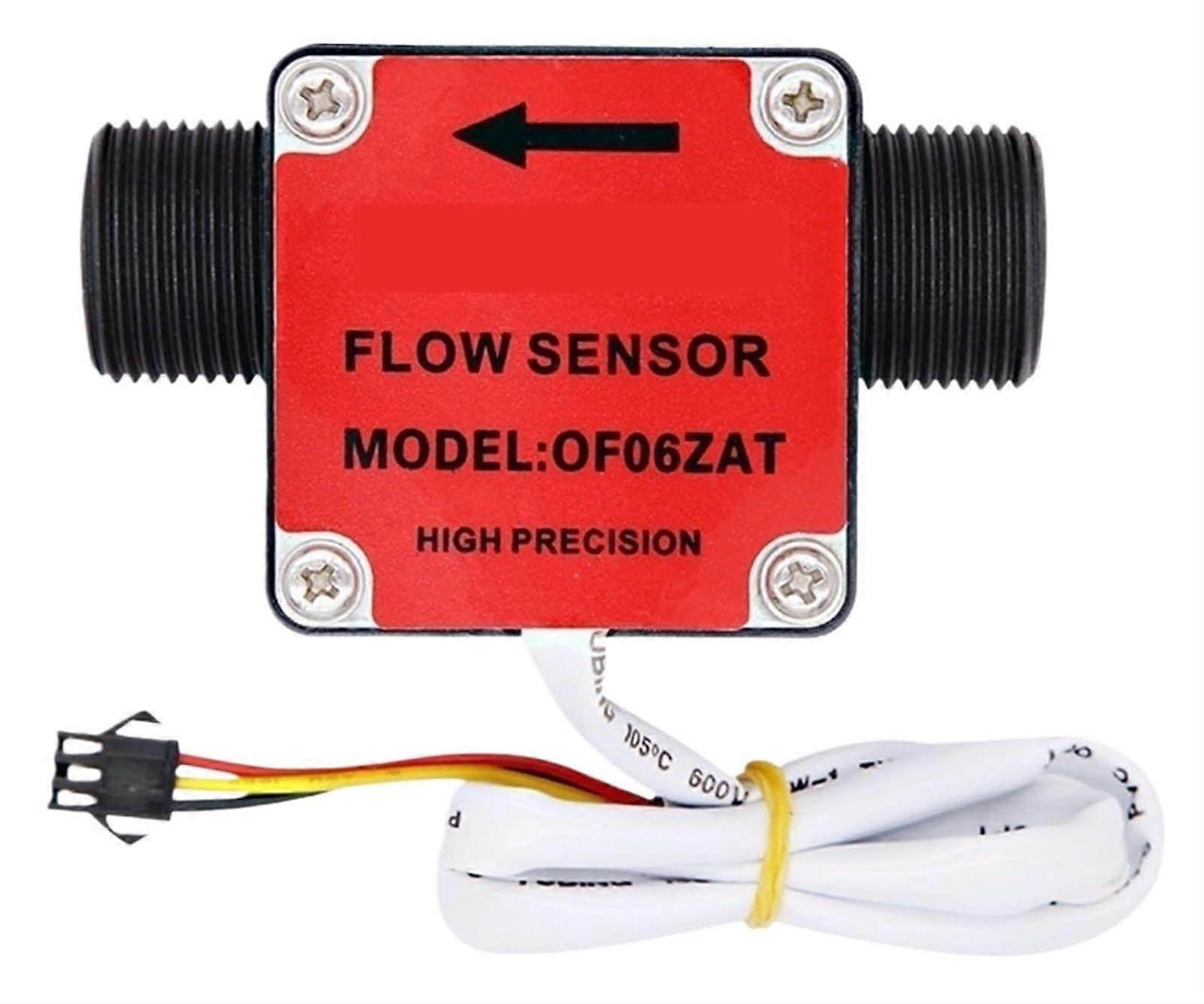 1/4' 1/2' 3/4' Gear Flowmeter Hall Flow Sensor Milk Chemical Oil Flow Meter Flow Sensor Switch for Viscous Liquid DC3.524V(1/4')