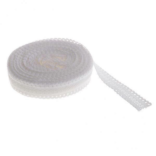 4x5 yards 18mm Stretch élastique dentelle ruban bricolage couture artisanat blanc