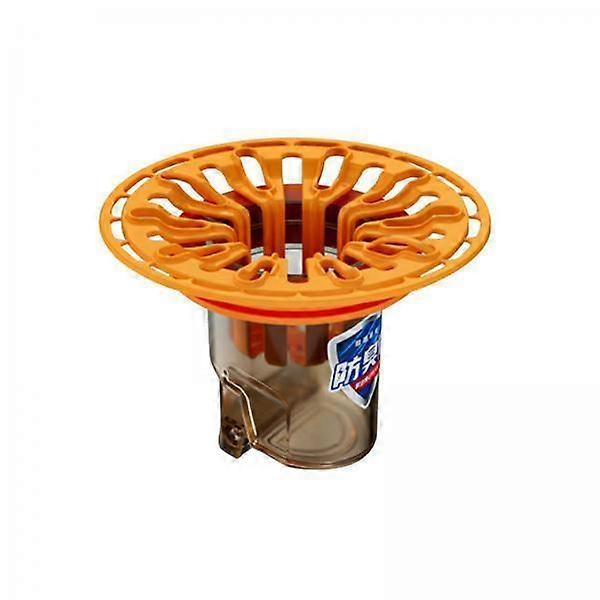 2xOdorless Floor Drain Anti Backflow Drain Universal Strainer Seal Sewer Core