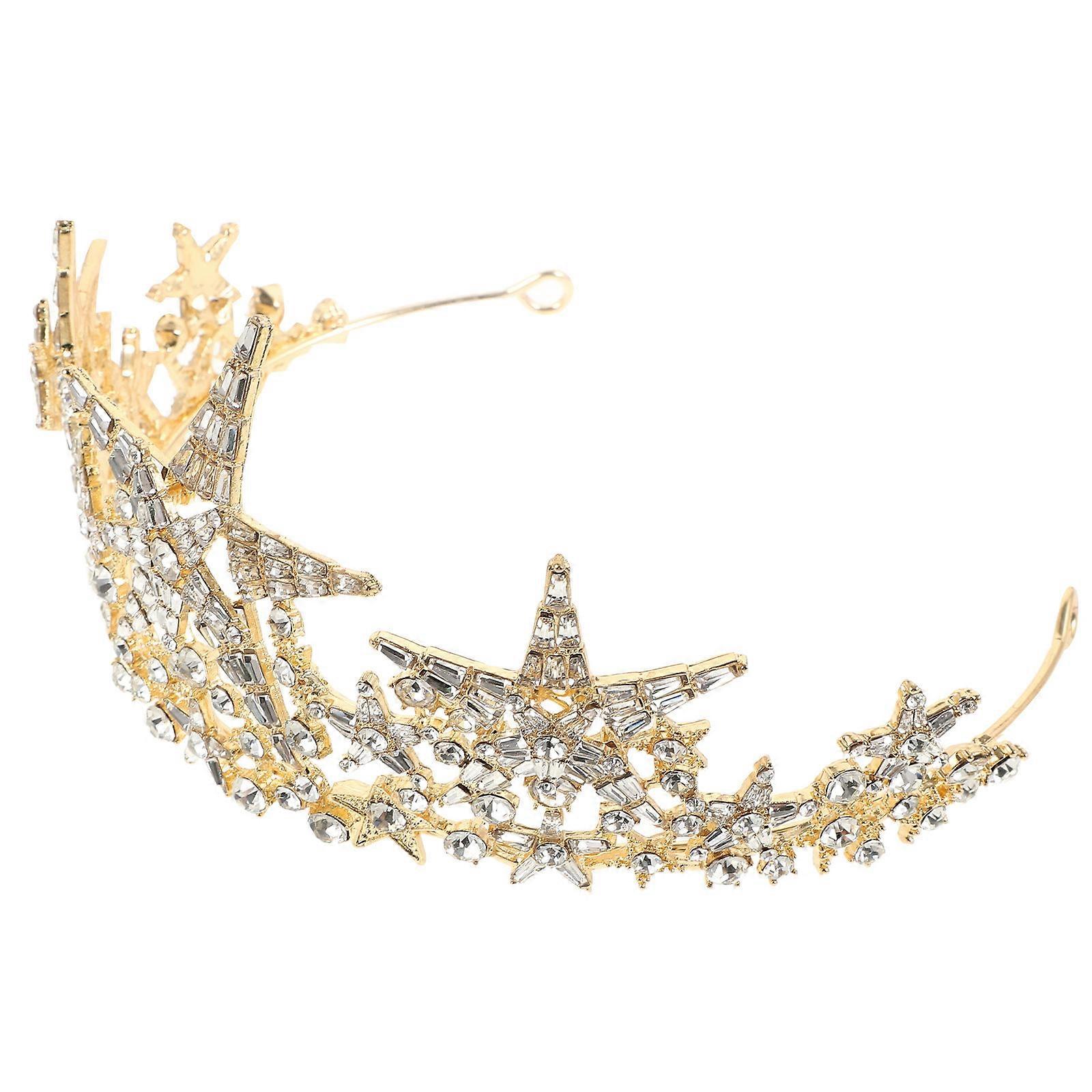 Lady's Wedding Hairband Crown, Combining Elegance and Practicality for Occasions