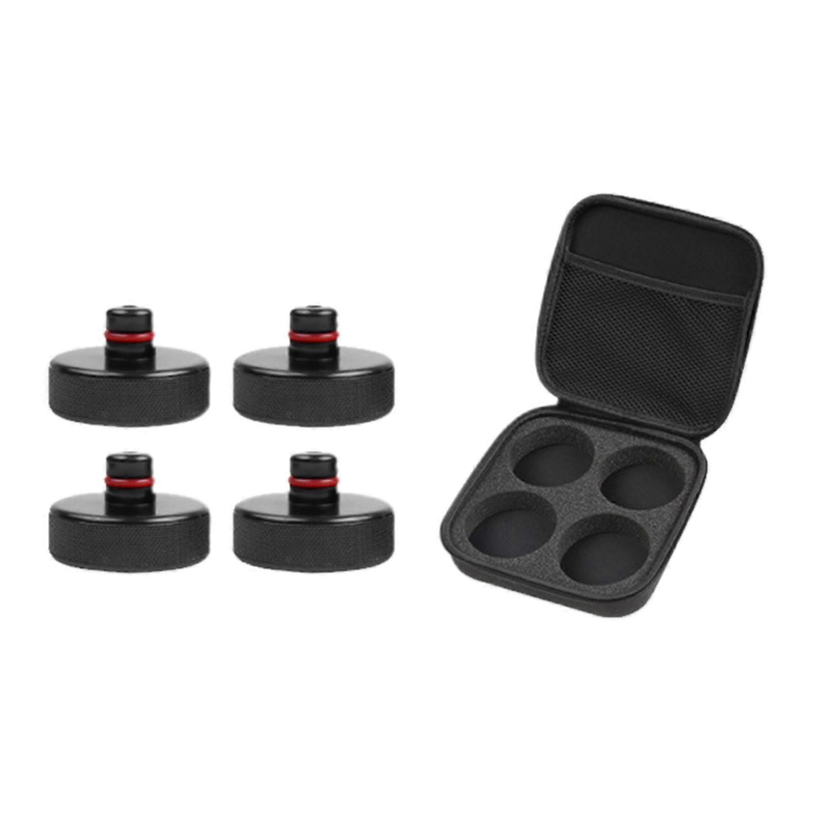 Portable Chassis with Storage-Case Universal Jack Pad Adapter Durable Rubber Lifting Jack Pad Adapter Tool for Y