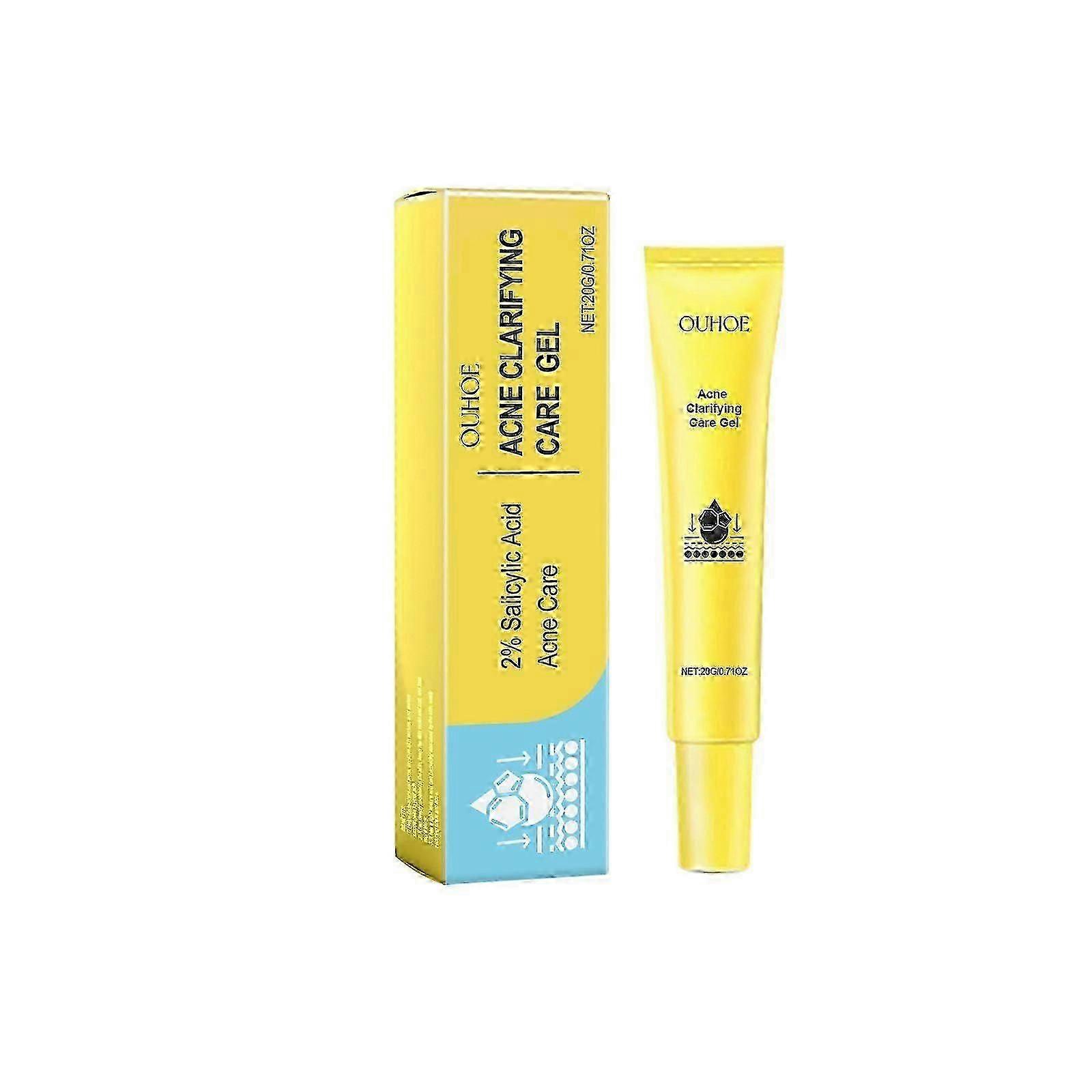 Ouhoe Facial Gel Facial Acne Cleansing Facial Skin Care Gel