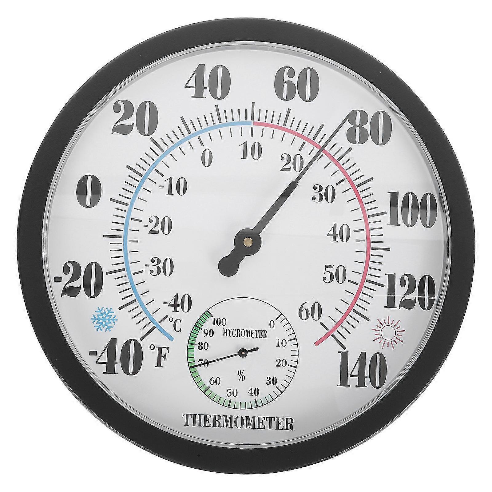 屋外室内温度計サーモメーター25x25cm