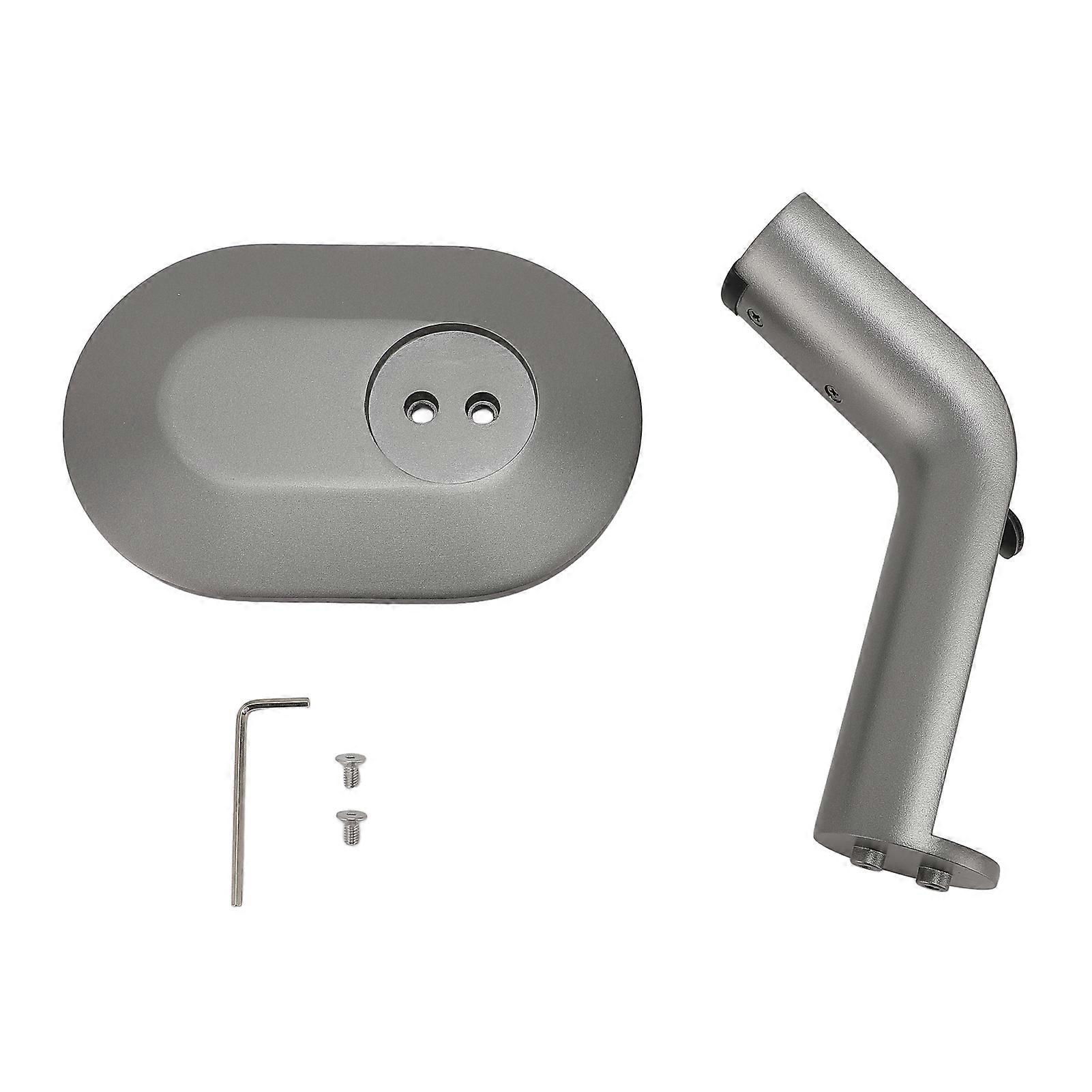 Hair Dryer Holder, Metal Desktop Stand, Stable, Non-Slip, Space-Saving, for Airstrait HT01 Hair Straightener, Silver Grey