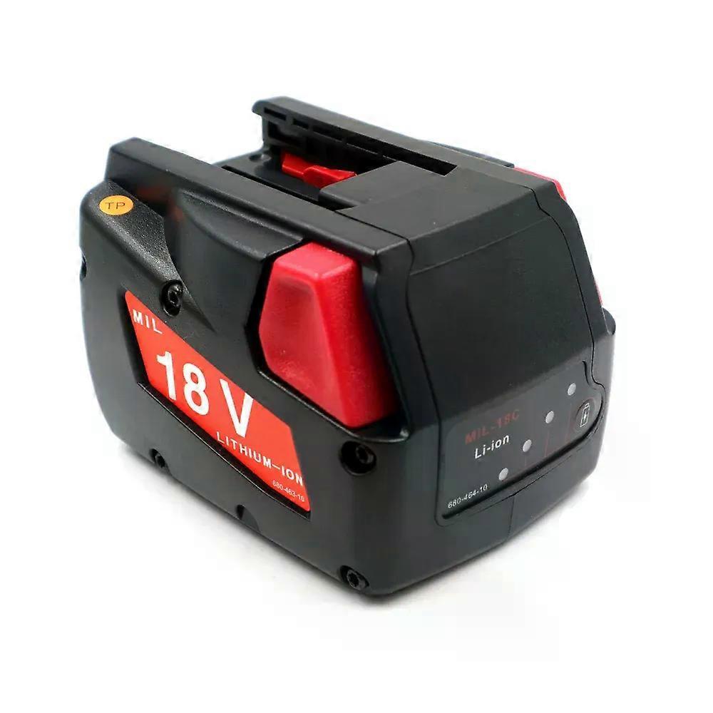 con For Milwaukee V18 18V 3.0 AH 2 Pcs per packet Lithium-Ion Battery Models 48-11-1830 MV18B V18 F38 0824-24
