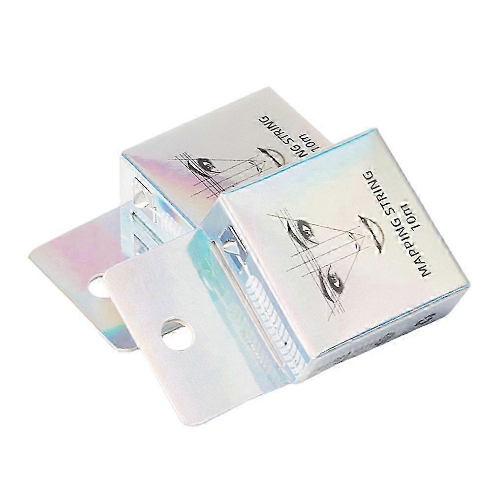 2 Pcs Supplies Microshading String Positioning Thread Marker Eyebrow Stencil Eyebrow Measuring Tool