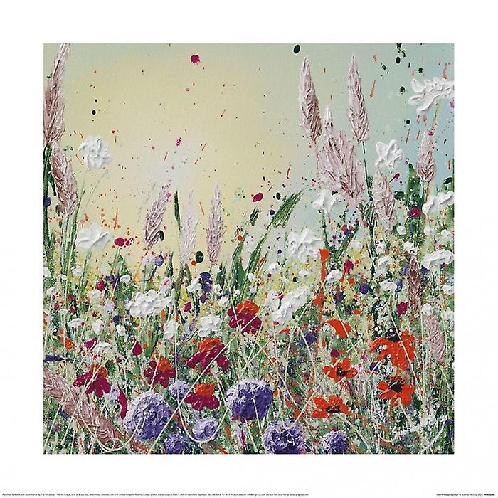 Siobhan McEvoy WorldFlower Garden Poster