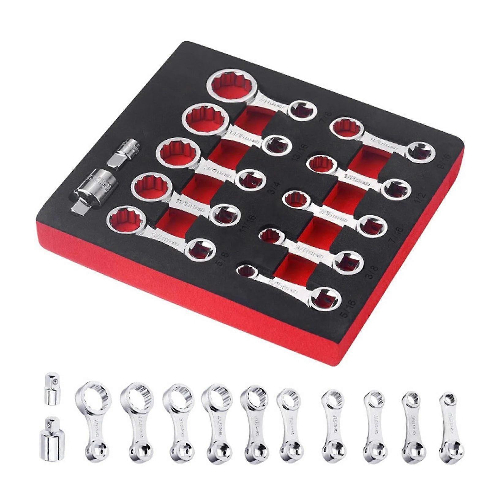 Torque Adapter Set 12Point Socket Wrench Head Socket Adapter 3/8" Torque Wrench Adapter Socket Driver