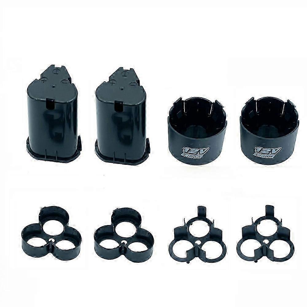 2 Sets 12V 3S Li-Ion Battery Cases for Hand Drill Tools Accessories