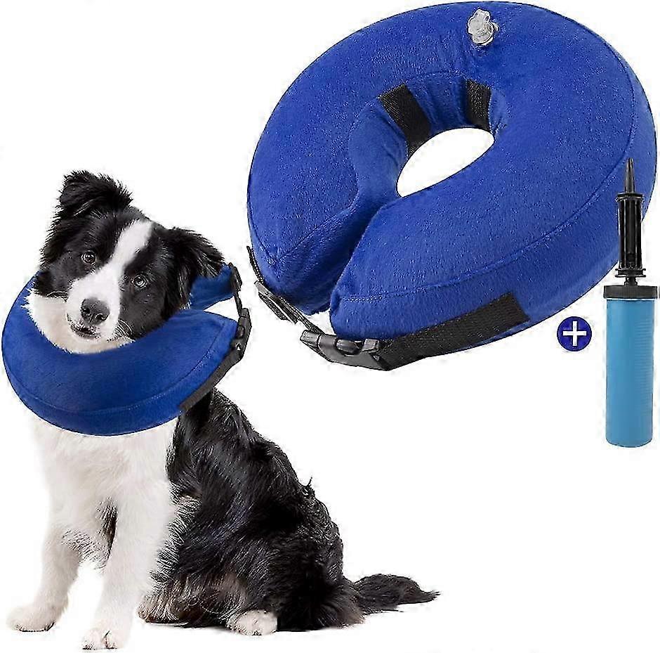 Inflatable Dog Recovery Cones, (M)