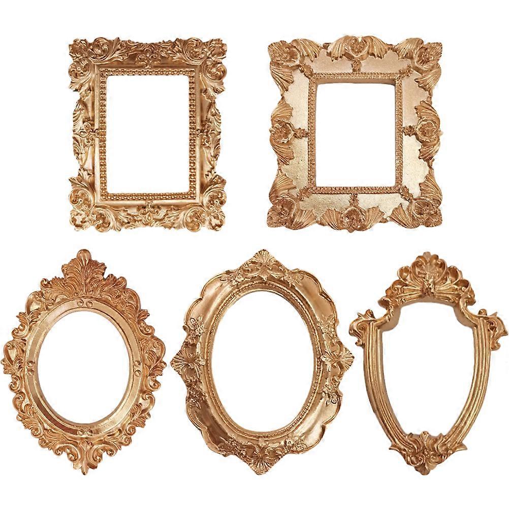 Versatile Retro Frames, Resin Built for Photo or Specimen Display, Enhances Any Setting