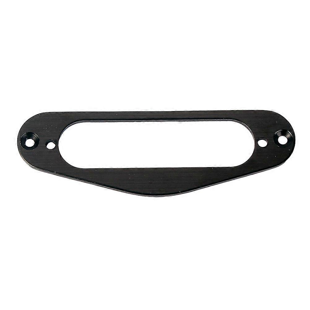 Black Metal Elgitarr Pickup Monteringsring - Slitstark Single Coil Humbucker Frame Replacement Tillbehör för gitarrister