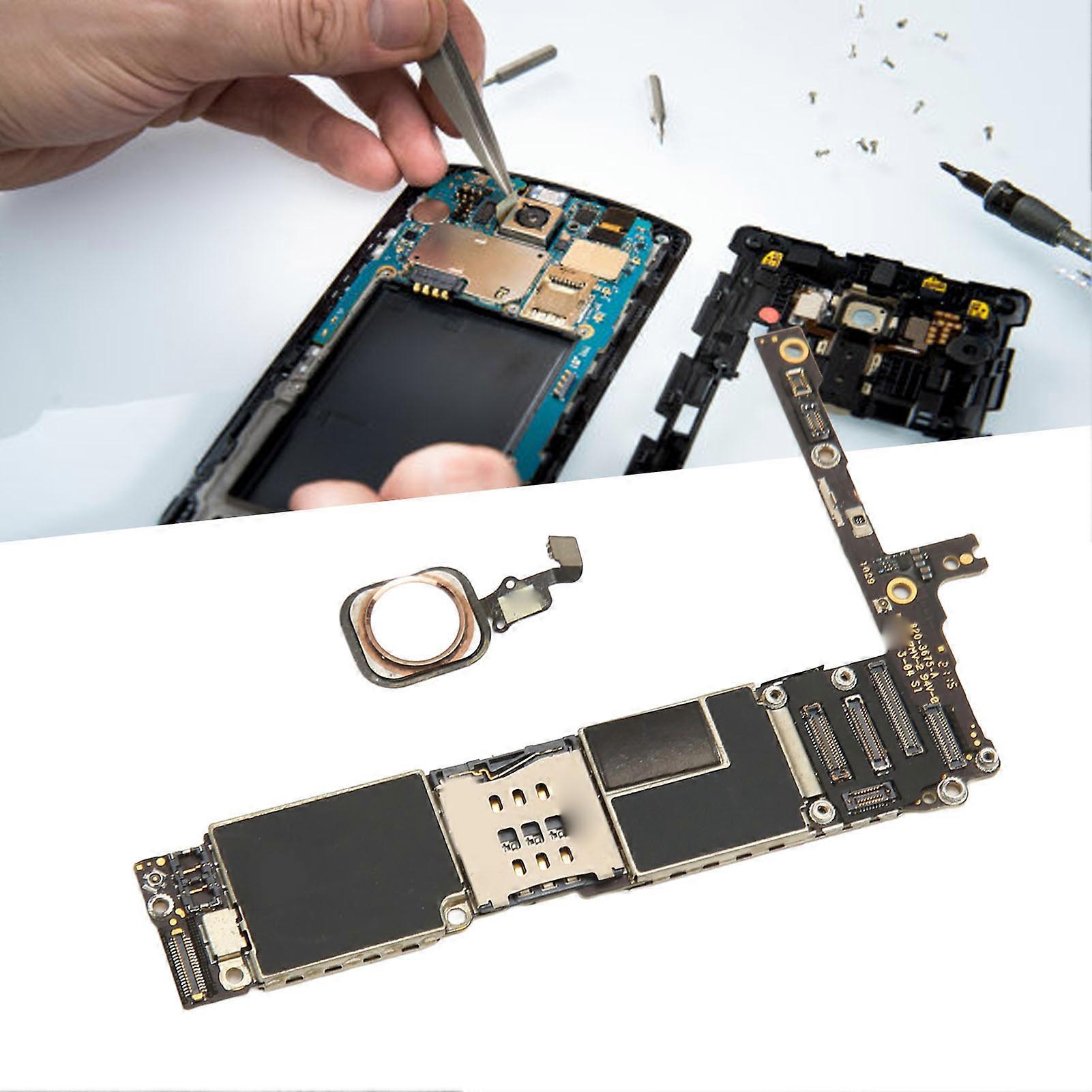 Unlocked Logic Main Board Motherboard with Touch ID Fingerprint Touchpad Phone Mainboard Replacement for IPhone 6 Plus US Version