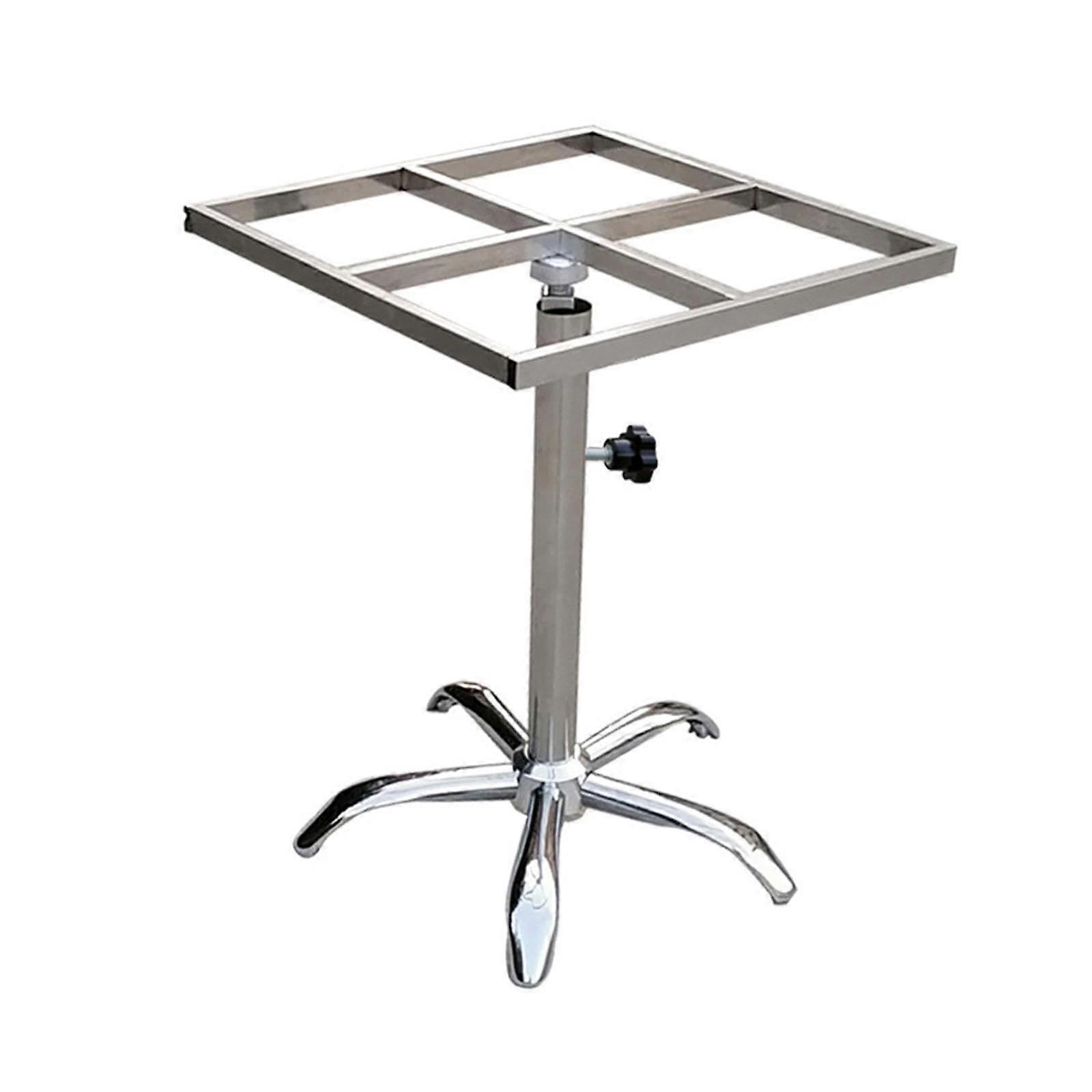 Rotating color shelf, color spray table, mobile color stand with wheels for model making, product presentation, product packaging, square