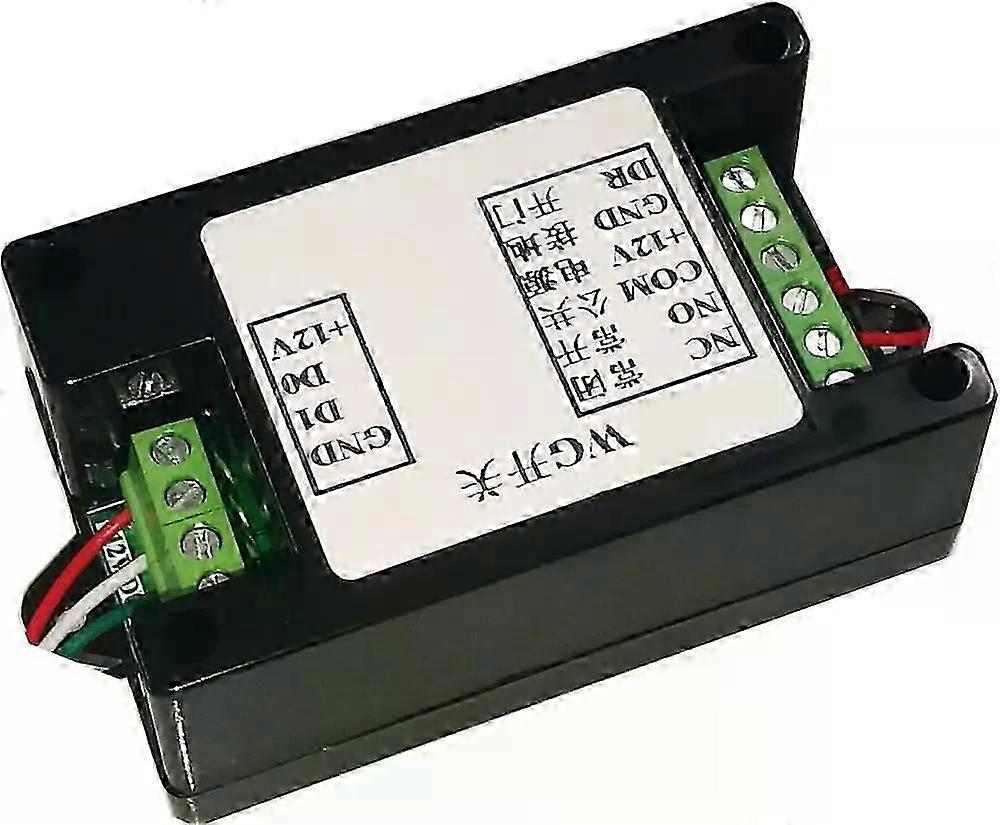 Wiegand Signal To Switch WG Relay Transfer Module Dry Contact Switch Suit Suitable for RFID Reader / Finger/Face Device Output Wg Suitable for mat