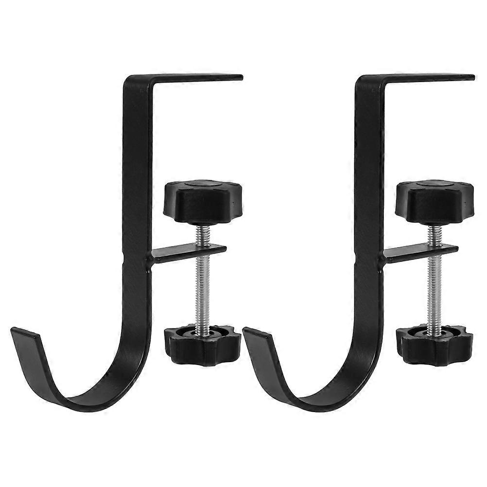 Here's a refined and professional product description for your **2pcs No Drill Stainless Steel Bag Hanger For Table Edge (Purse Hooks for Desk,