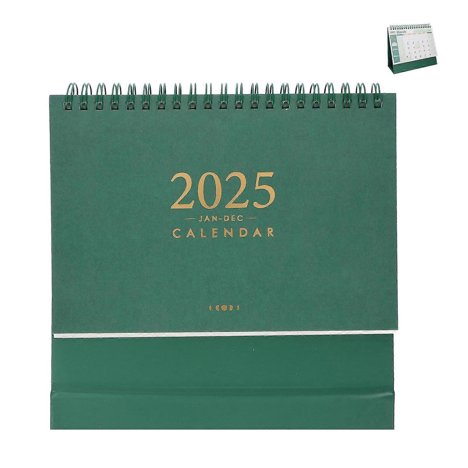 Decorative Desk Calendar Table Calendar Decoration Rectangular Note-taking 1Pcs
