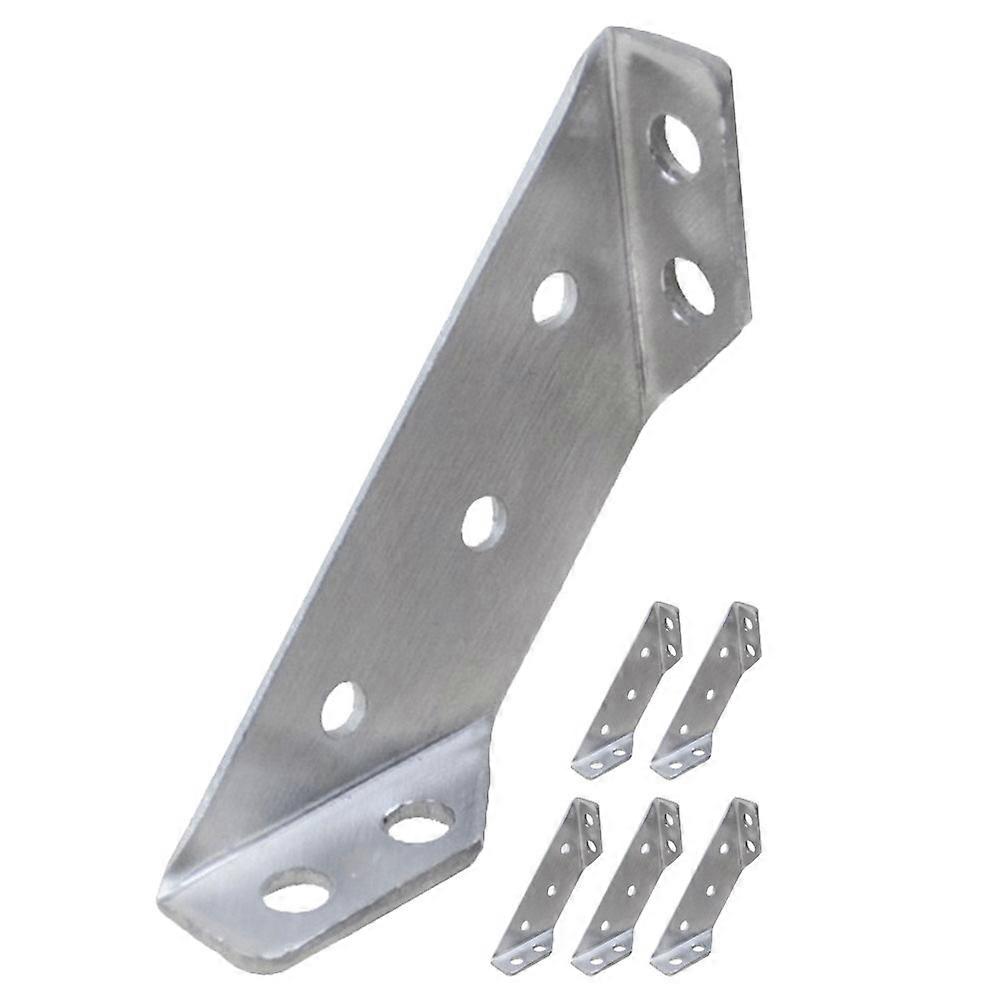 Heavy Duty Shelf Bracket Right Angle Connector Stable Support Diy Projects 4.80X4.80X1.50Cm 6Pcs