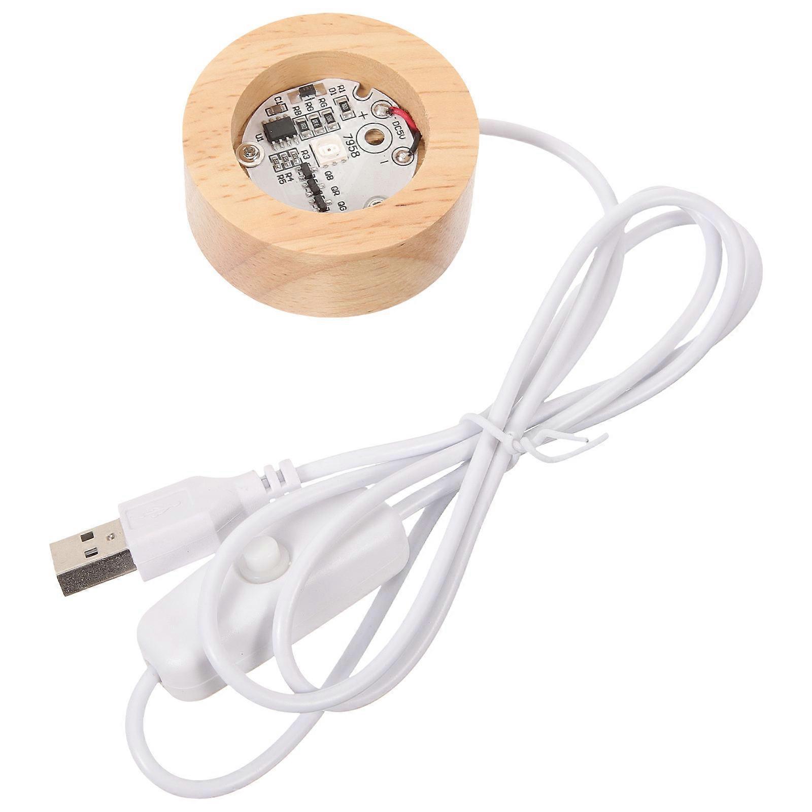 Desktop Lamp Base Sphere Display Holder For DIY Enthusiasts Bedside Lamp 1Set