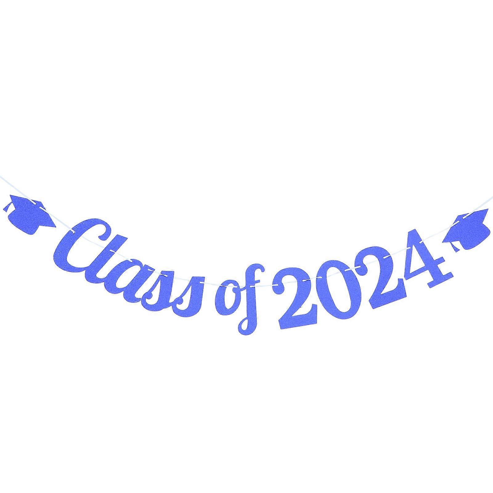 Photo Graduation Banner Class of 2024 Graduation Decorations for Photo Sessions Background Setup 1Set