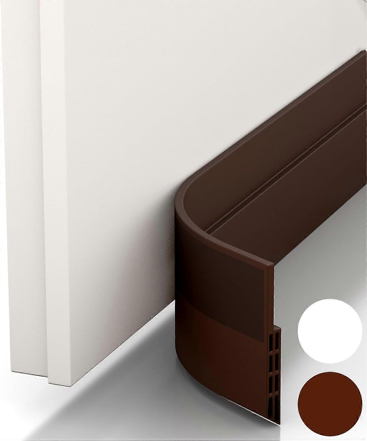 Door Draft stoppers for Bottom of Door - New Premium Door Sweep/Door Seal Strip (Save Energy installs Quickly and Easily) Door Weather Stripping, Idea