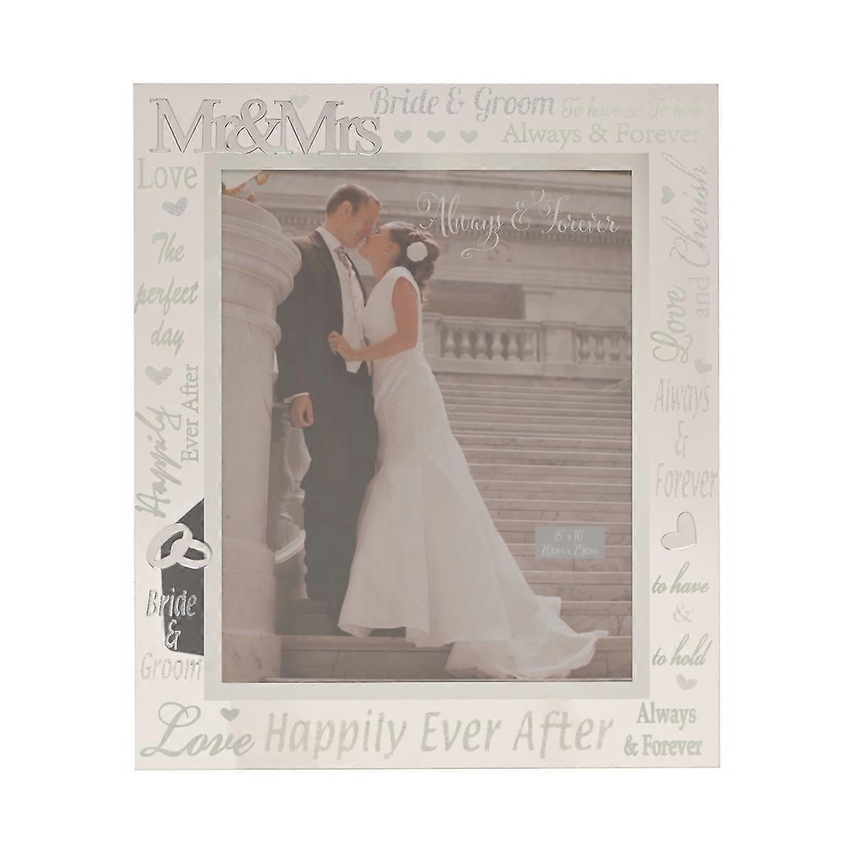 Widdop Mr and Mrs Wedding Photo Frame