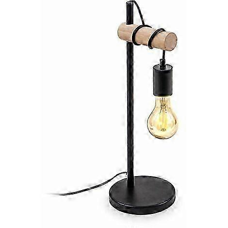 Vintage Flame Table Lamp - Industrial Design