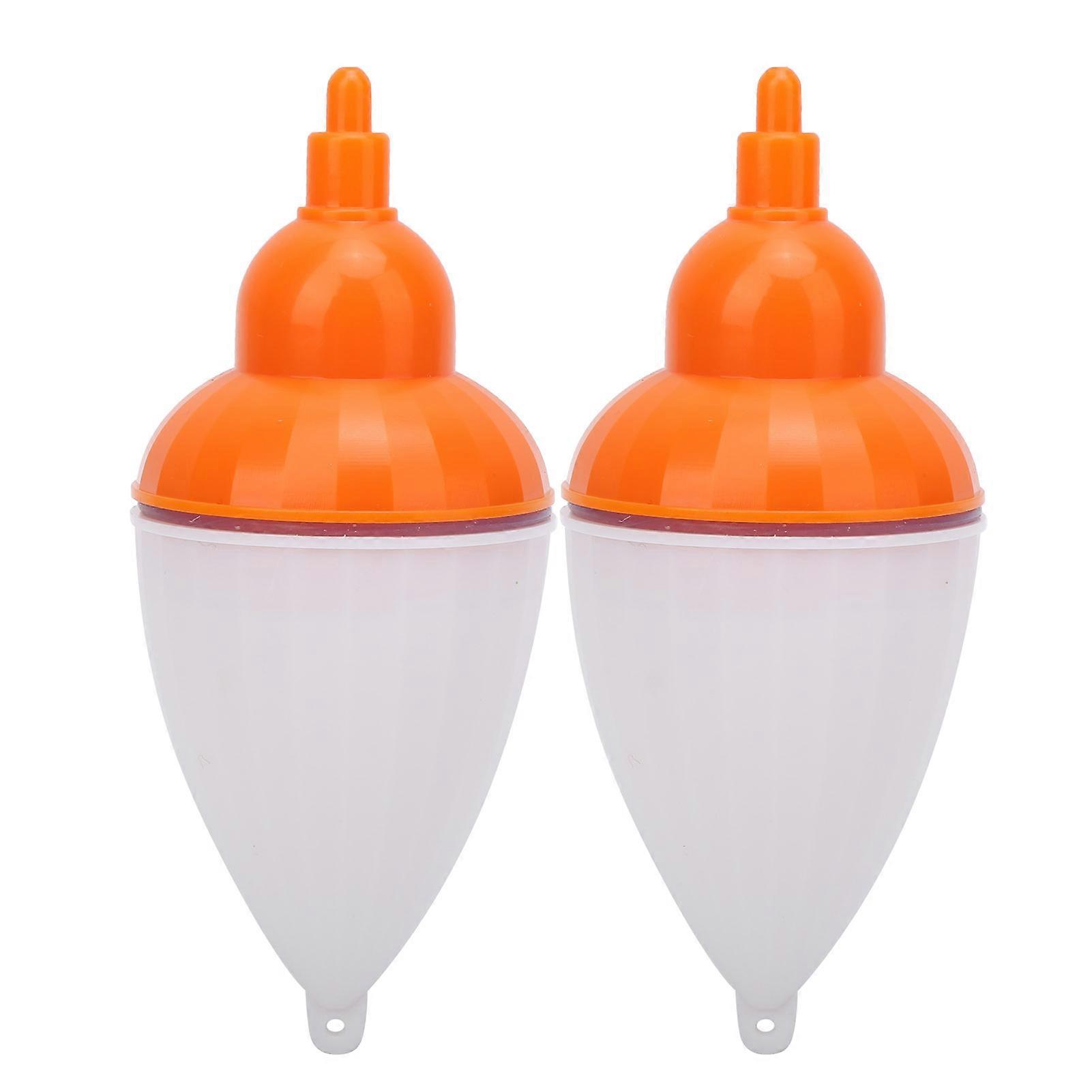 Lot de 2 flotteurs de pêche lumineux à LED, bouée de nuit, flotteurs électroniques, accessoire de pêche 28127-B40