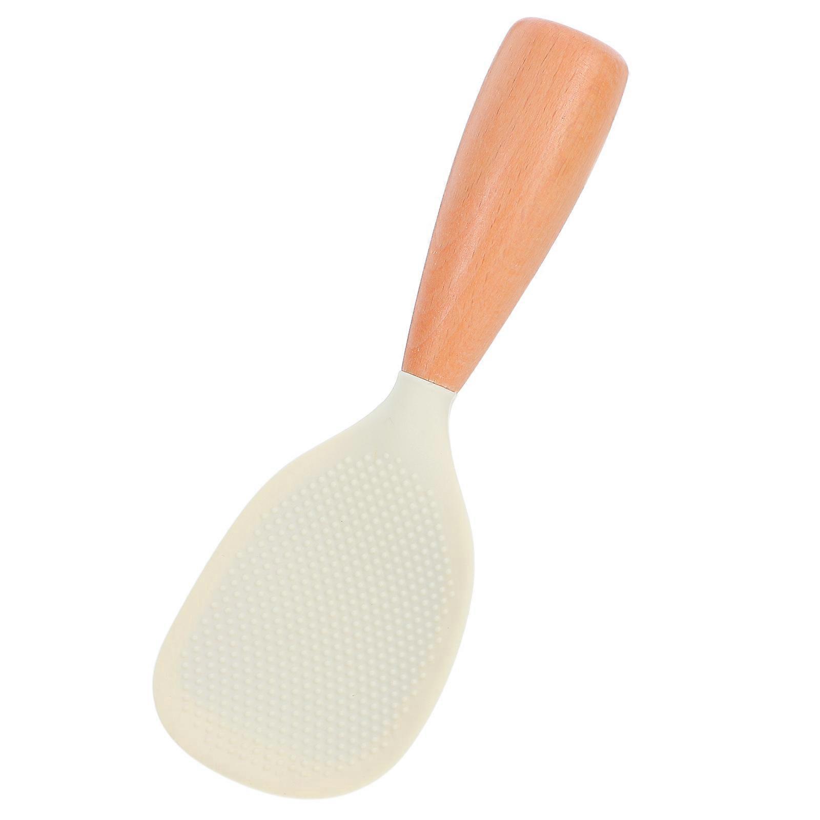 Reusable Rice Spatula Non-Stick for Cooking 21.00X7.50X3.00CM Wooden Handle 1Pack