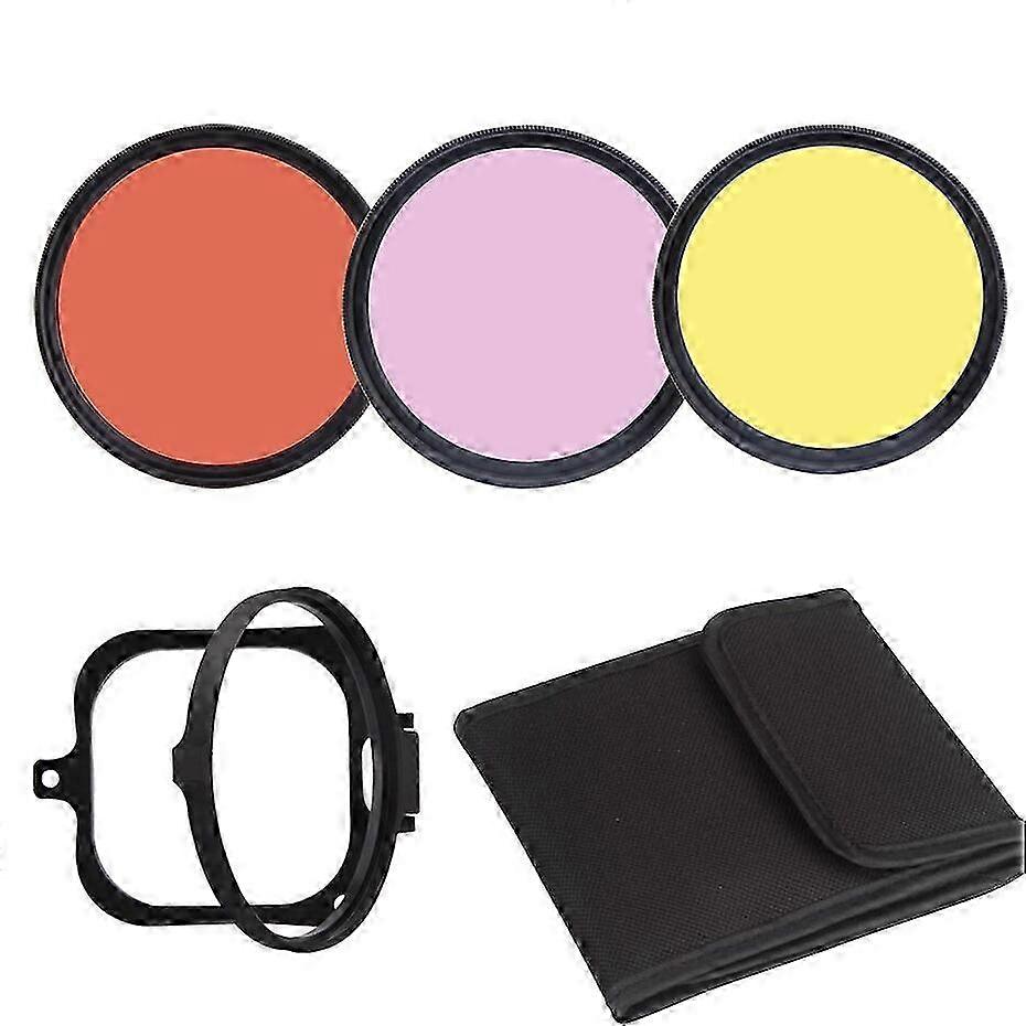 Underwater Case Accessories Filter 58mm Diving Macro Neutral Density Polar for Action Camera