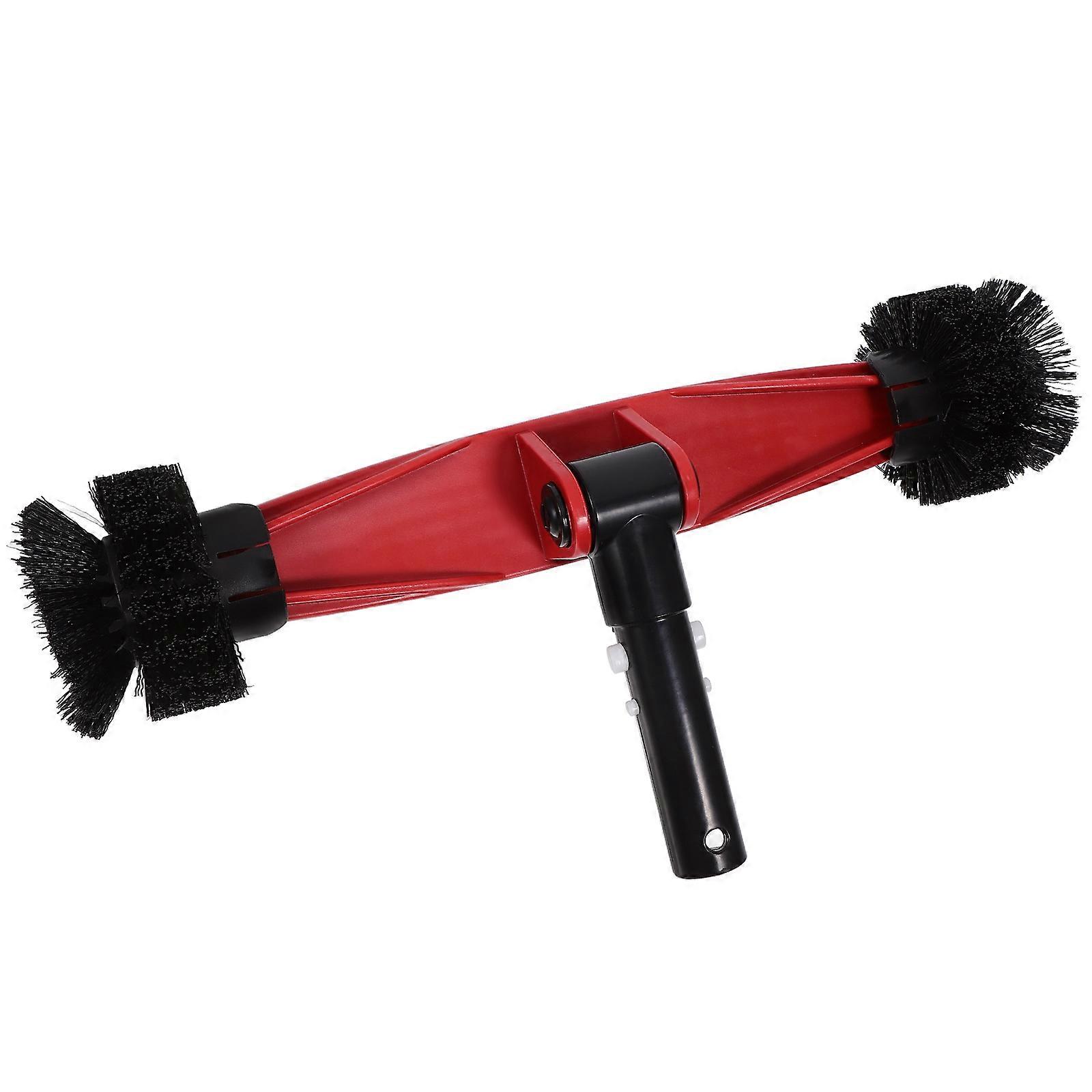 Swimming Pool Cleaning Brush Handheld Pool Tile Brush For Maintenance Assorted Color 42.00X6.00X5.00CM Wall Corner Stain Removal 1Set