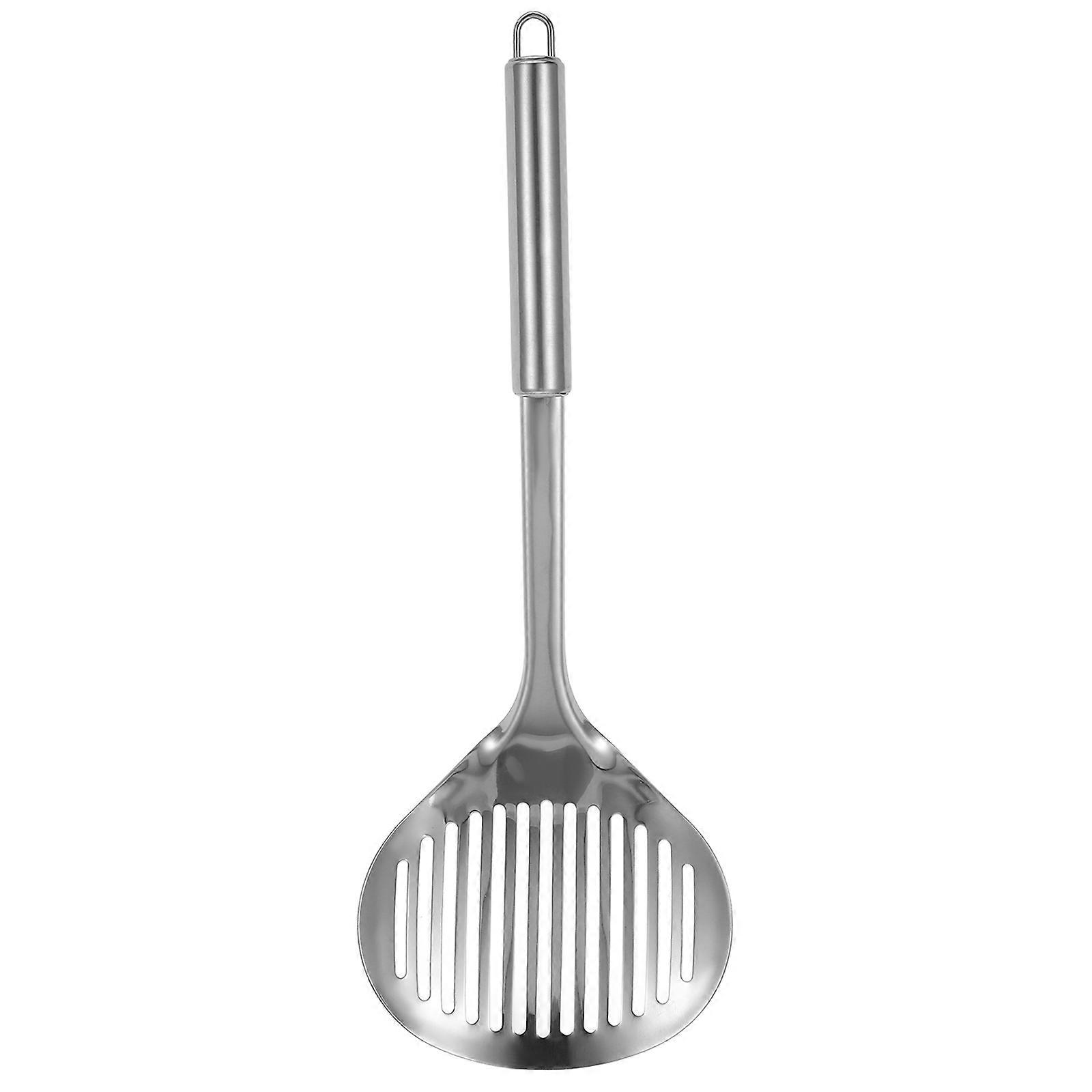 Stainless Steel Cat Litter Scoop Sifting Design Easy Maintenance Large Size for Cat Owners 1Set