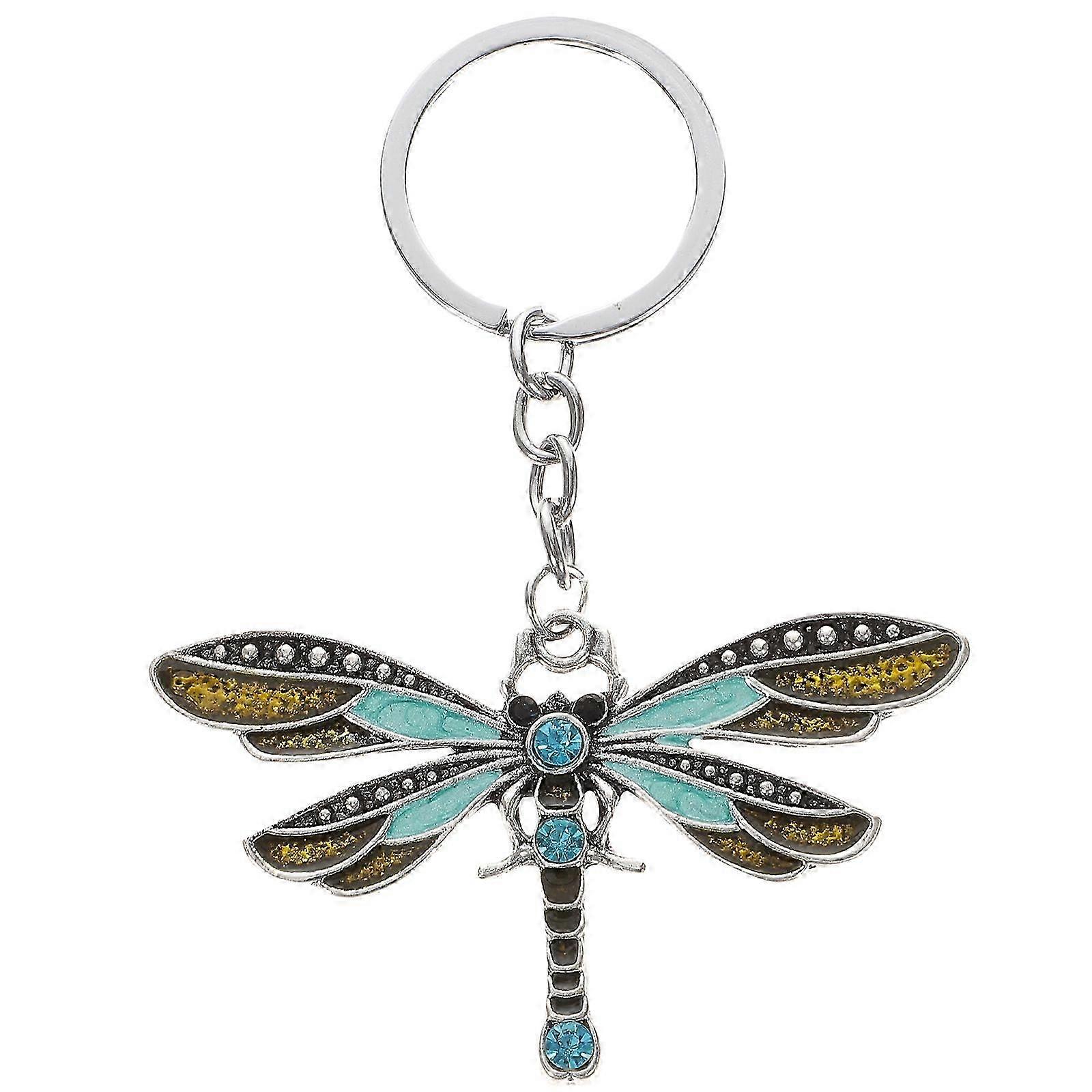 Dragonfly Key Chain Animal Keychain Crerative Backpack Charm Car Key Chain for Women
