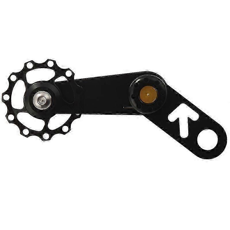 Folding Bike Chain Tensioner Bicycle Guide Wheel Single Speed Rear Derailleur Chain Tensioner With Sprocket
