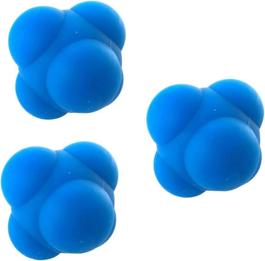 3pcs bouncing balls reflex training balls agility balls reaction balls