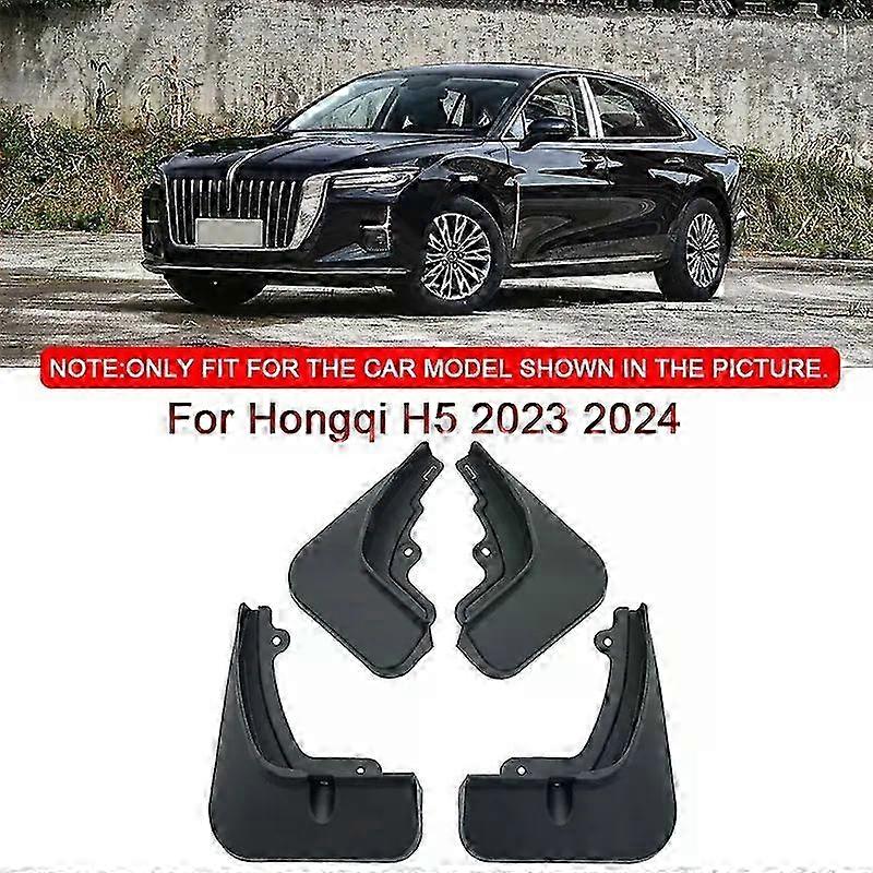 Car Styling Suitable For Hongqi H5 2018-2023 ABS Mud Flaps Splash Guard Auto Accessories