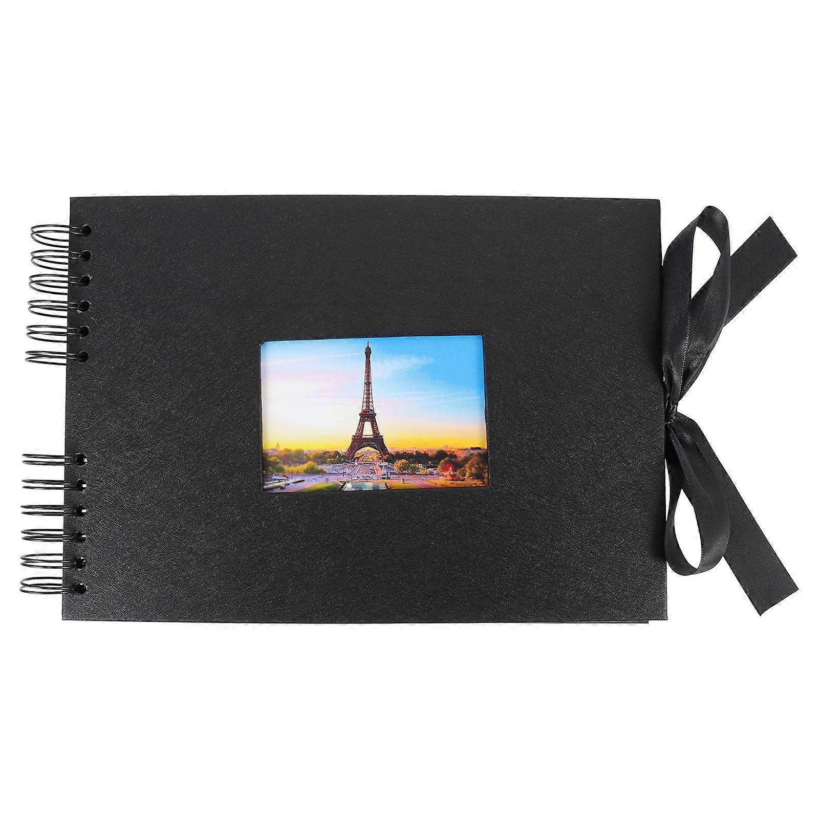 Spiral Photo Album Students Personal Memories Rectangular Assorted Color 32.00X21.00X3.50cm Memorial Storage 1Pack