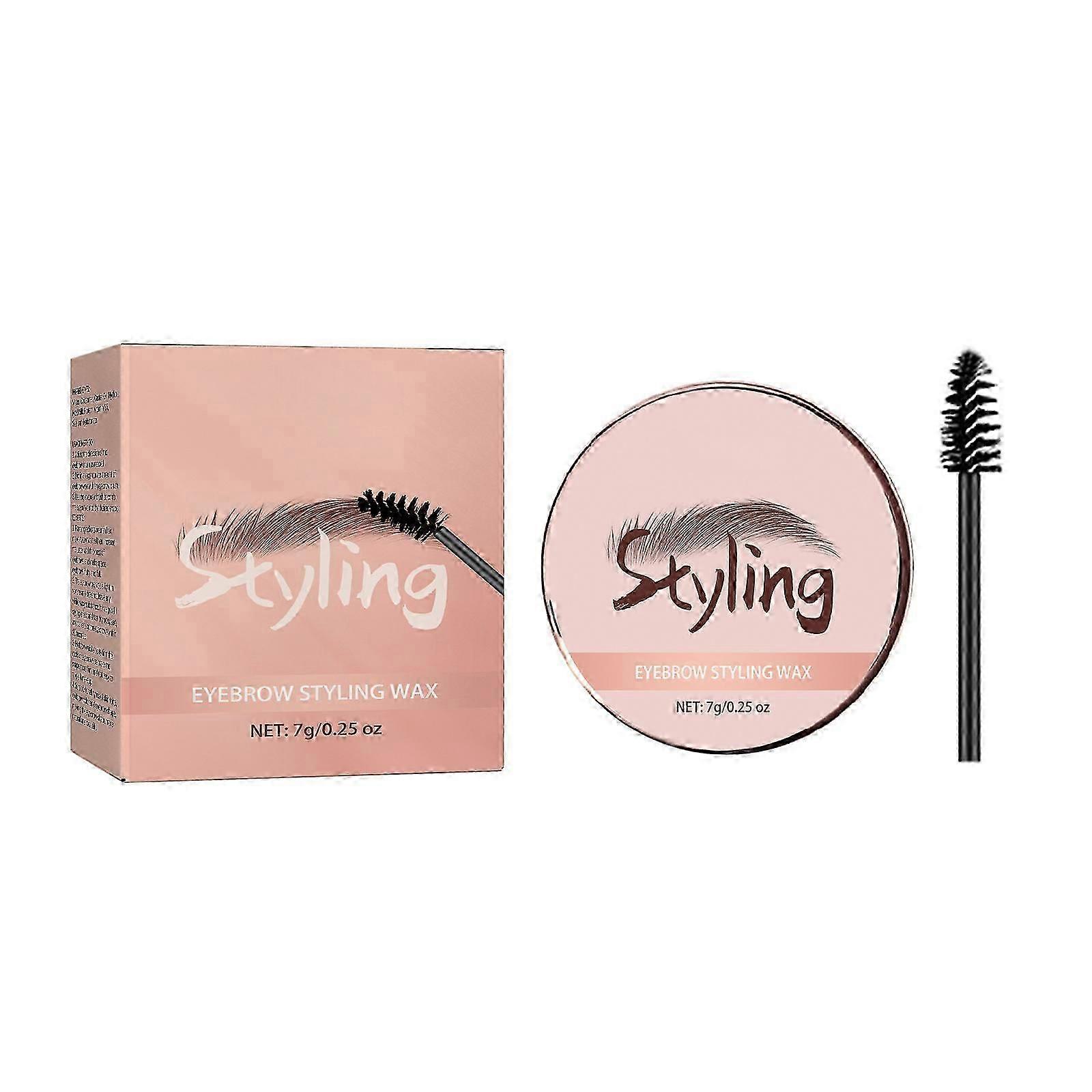 Brow Wax Brow Gel Brow Shaping Wax voor Brow Lamination Effect Brow Gel Clear Soap Waterproof Eyebrow Styling Wax Langdurige wenkbrauw