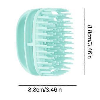 ZENGO Scalp Scrubber Brush, Scalp Massager Brush, Hair Scalp Scrubber, Hair Shampoo Brush, Scalp Massager Shampoo Brush Green